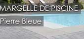 Margelle de piscine pierre bleue