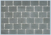 pavé béton couleur gris naturel