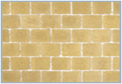 pavé béton couleur crème