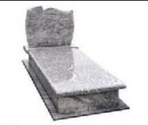 pierre tombale HJ-p036 granit blanc