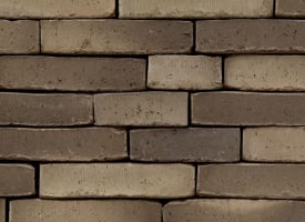 Briques et plaquettes de parement Miniature brun Gris