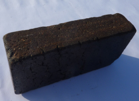 brique artisan noir a plat