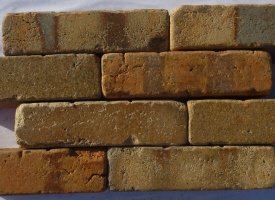 brique artisan jaune nuancée à chant