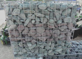 Gabion de Noir Ébène - Rondo (et de rouge royal)