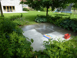 Traitement au Lithofin MN Enduit Béton