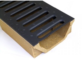 Caniveau ACO supermini grille anthracite