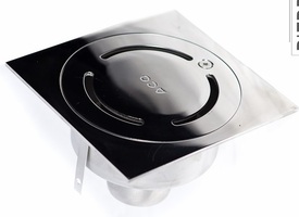 Siphon INOX pour douche intérieur