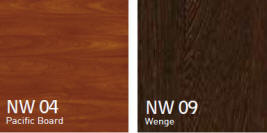 Gamme de couleur disponbile TRESPA METEON 1F DECOR C NW 04 NW 09