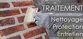 Traitement pour les parements muraux