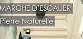 Marche d'escalier sur mesure
