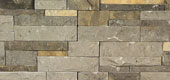Lamelles en pierre - StoneSkin panels - Java Grey Brown
