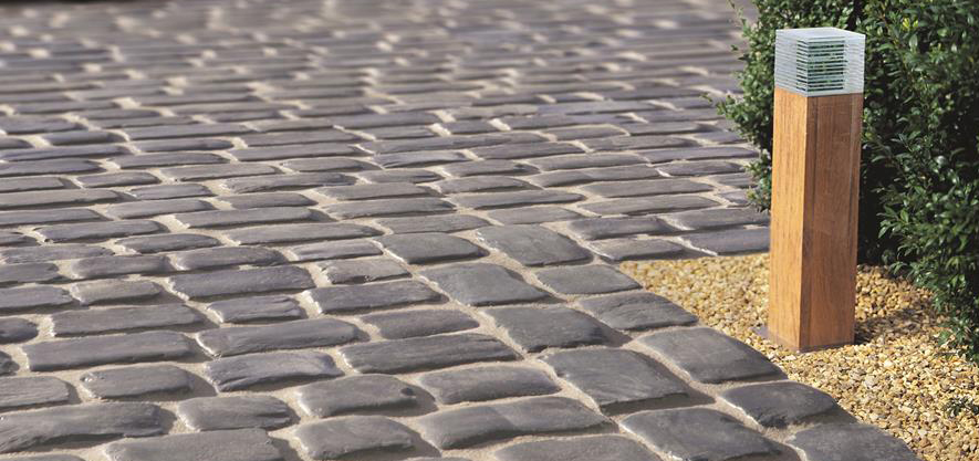 Pavés béton Imitation ciré