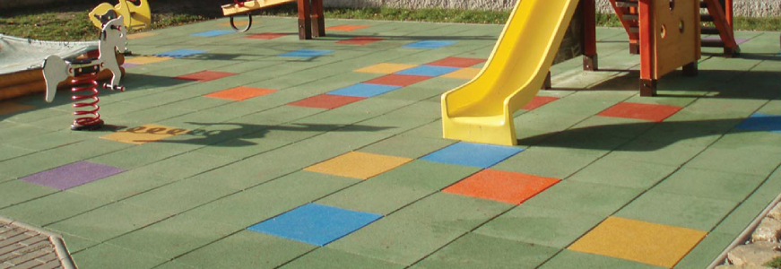 dalles caoutchouc EPDM pour aire de jeux