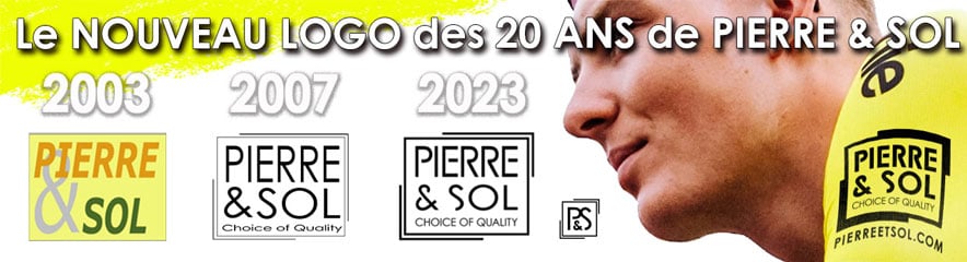 Le nouveau logo des 20 ans de Pierre & Sol