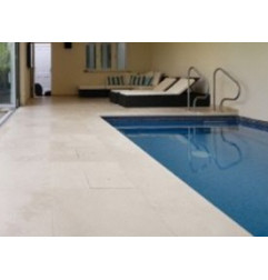 Margelle en Pierre Blanche Simyra Brossato