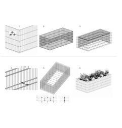 Jardiniere Surelevee - Gabions - Bauma Stone