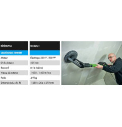 Sander de lange afstands ELS225.1 - Eibenstock