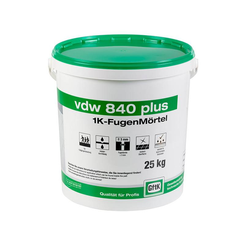 Gftk Vdw 840 more - Grouting mortar - Bauma Stone