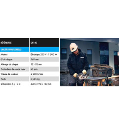 DF160 duplo-lâminas de serra-diam Industries