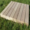 Plaat hout in Robinia Europese 60/60