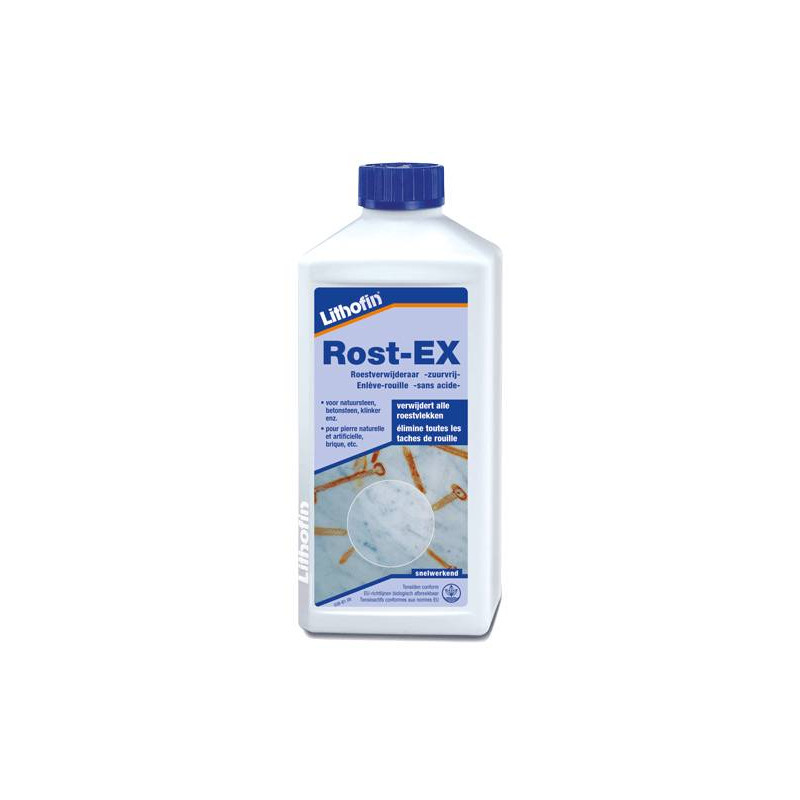 Rost-Ex - Acid-free rust remover - Lithofin