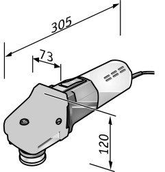 L 1506 VR - Angle grinding machine Ø 125 mm 1200 W - Flex
