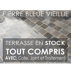PACK Terrasse Pierre Bleue TOUT COMPRIS