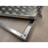 Trampilla de acceso de aluminio estriado - PERSONALIZADO - Alutrap PAD - Rosco