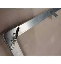 Aluminium-Zugangstür mit Streifenmuster - AUF MASS - Alutrap PAD - Rosco