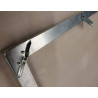 Trappe d'accès en aluminium strié - SUR MESURE - Alutrap PAD - Rosco