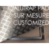 Trampilla de acceso de aluminio estriado - PERSONALIZADO - Alutrap PAD - Rosco