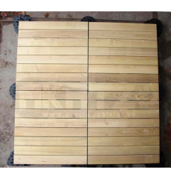 Slab wood in Robinia European 60/60