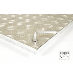 Frame van gegalvaniseerd staal en waterdichte aluminium afdekking - AANGEPASTE