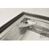 Struttura in acciaio zincato e coperchio in alluminio impermeabile - SU MISURA