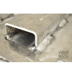 Estructura de acero galvanizado y cubierta de aluminio impermeable - PERSONALIZADO
