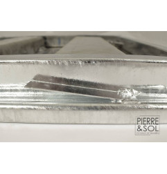 Frame van gegalvaniseerd staal en waterdichte aluminium afdekking - AANGEPASTE