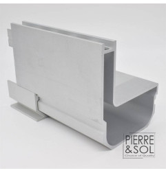 Caniveau à fente aluminium Side Drain EURO - L&S