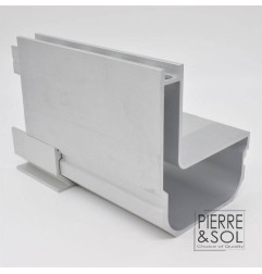 侧排水 EURO 铝缝槽 - L-S