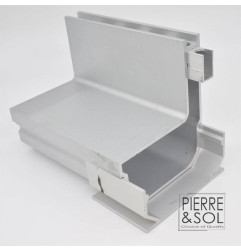 Caniveau à fente aluminium Side Drain EURO - L&S