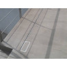 Caniveau à fente aluminium Side Drain EURO - L&S Caniveau à fente aluminium Side Drain EURO - L&S