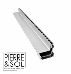 Caniveau à fente aluminium Side Drain EURO - L&S