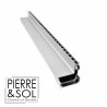 Caniveau à fente aluminium Side Drain EURO - L&S Caniveau à fente aluminium Side Drain EURO - L&S