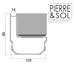 Chambre d'inspection SideDrain - L&S - LINE ECO