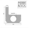 Pièce de fermeture Side Drain EURO - L&D Pièce de fermeture Side Drain EURO - L&D
