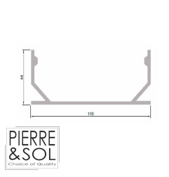 Raccord pour caniveaux  Side Drain - L&S - LINE ECO