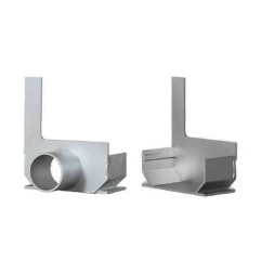 Eindkap op slot aluminium SideDrain EURO - L&S