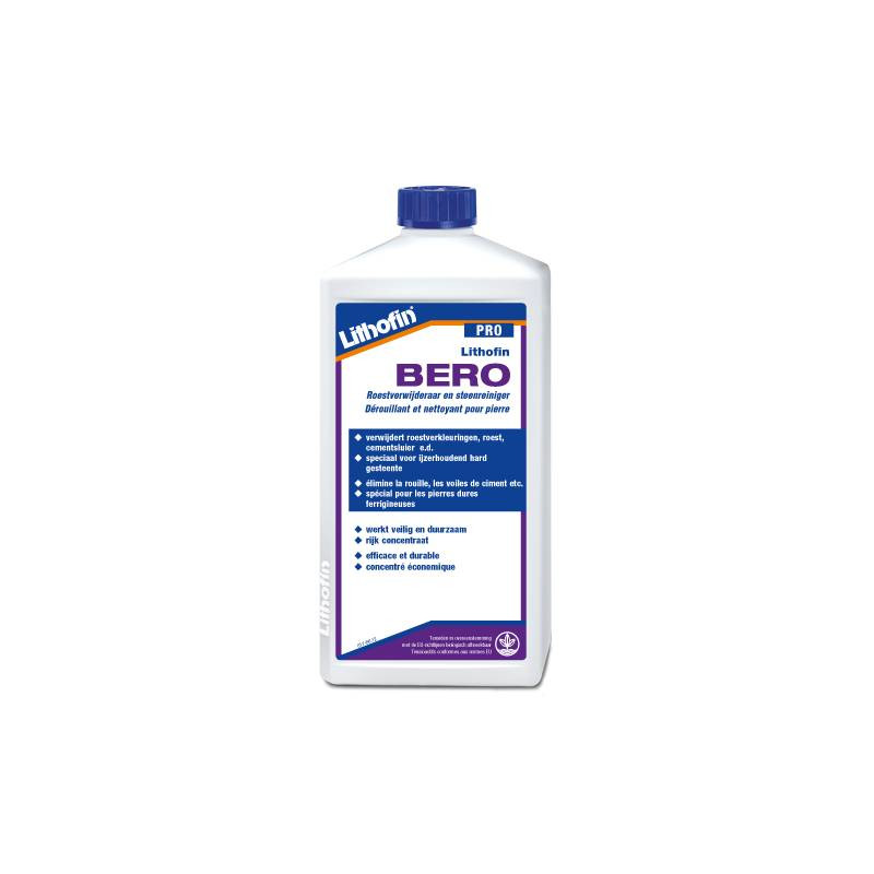PRO BERO - Élimination durable de la rouille - Lithofin PRO BERO - Élimination durable de la rouille - Lithofin