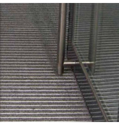 Fußmatte mit Aluminiumprofilen - Höhe 12 mm - NACH MASS - Vario - Rosco
