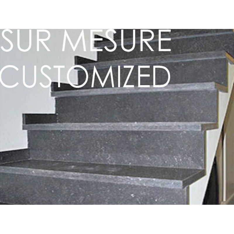 Threshold and standard support in stone blue Belgian custom Threshold and standard support in stone blue Belgian custom