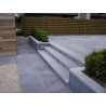 Threshold and standard support in stone blue Belgian custom Threshold and standard support in stone blue Belgian custom